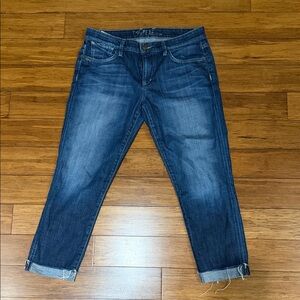 Joe's Jeans Dark Blue Ankle Cropped Denim